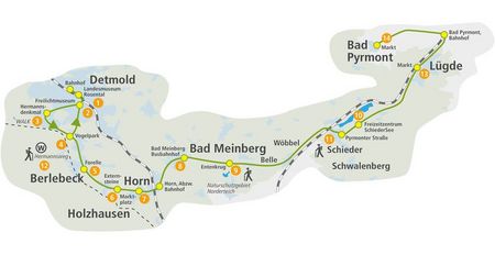 Nature Park Bus Route Map