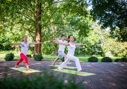 Yoga at HolsingVital in Bad Holzhausen in the Teutoburg Forest